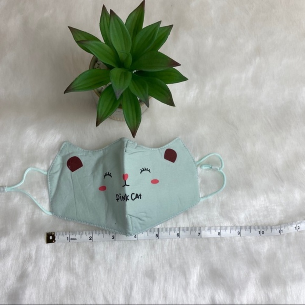 KIDS CUTE‎ PINK CAT COTTON FACE MASK